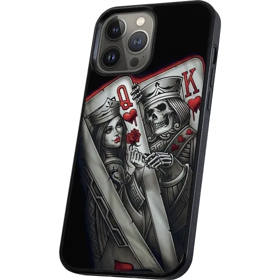 iPhone 13 Pro Cover - King Queen Kortspil