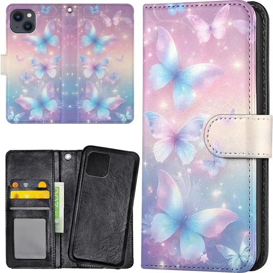 iPhone 13 Mobilcover med Butterflies Pungetui