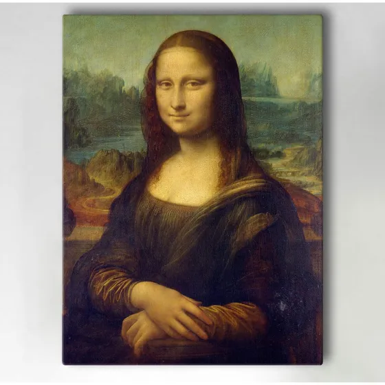 Mona Lisa Lærredstryk - 40x30 cm