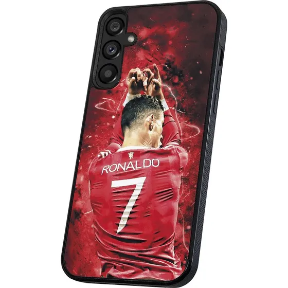 Samsung Galaxy A54 Cover Ronaldo - Sort