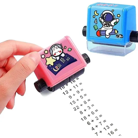 Matematik Stempel - Subtraktion