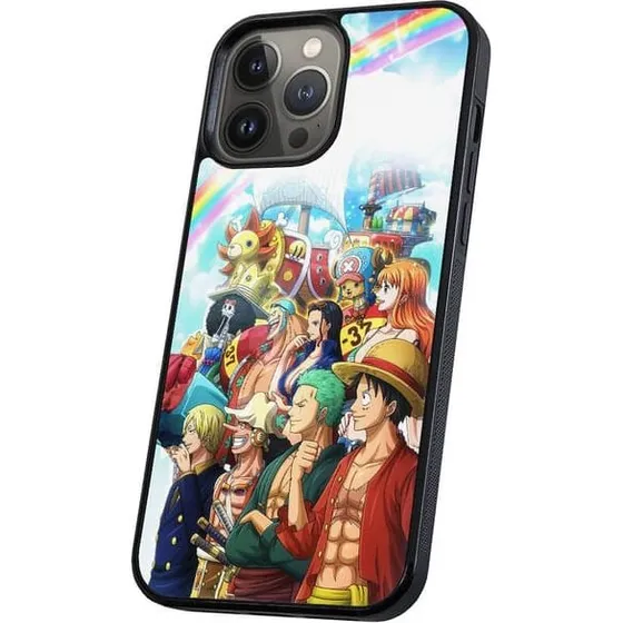 One Piece Mobilcover til iPhone 13 Pro Max - Sort
