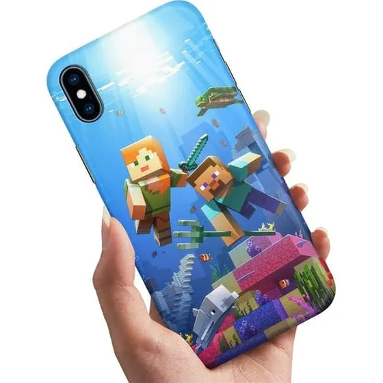 Minecraft Mobilcover til iPhone XR