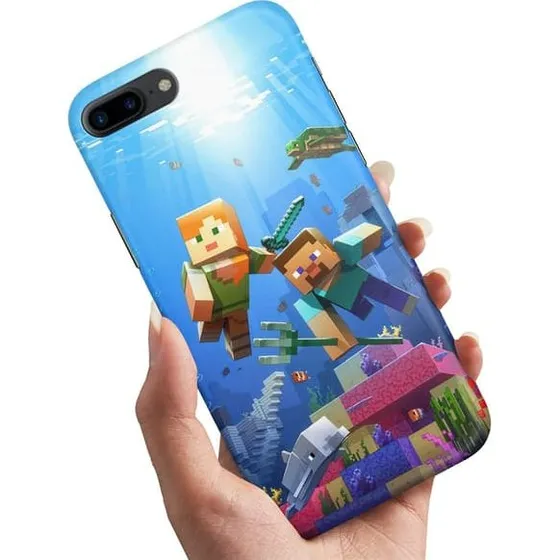 Minecraft Mobilcover til iPhone 7 / 8 Plus