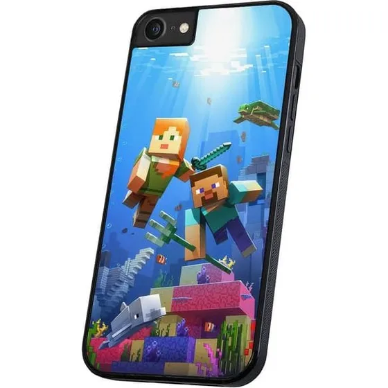 Minecraft Mobilcover til iPhone 6/7/8/SE