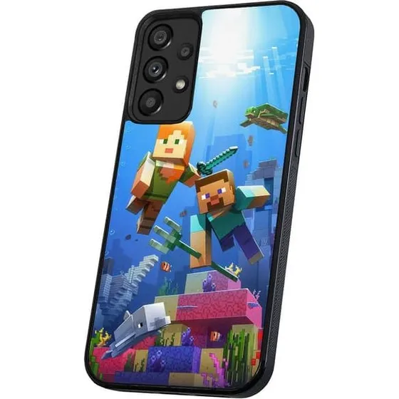 Samsung Galaxy A13 4G Cover - Minecraft Design