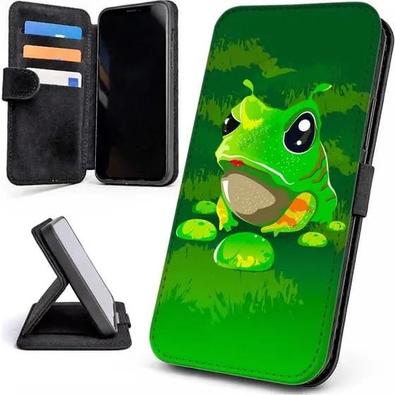 Samsung Galaxy A17 5G Mobilcover med kortholder - Frø