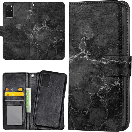 Samsung Galaxy S20 FE Mobilcover med Pung og Marmor-design
