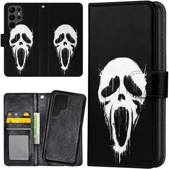 Samsung Galaxy S22 Ultra Cover - Scream Ghostface Pungetui