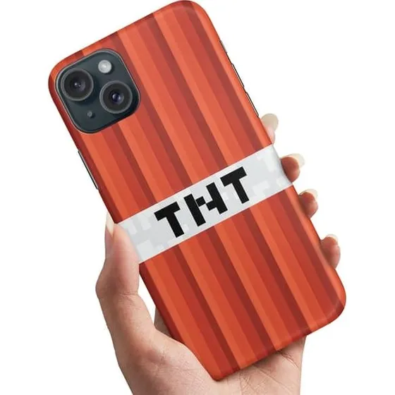 Minecraft TNT Mobilcover til iPhone 13 Mini