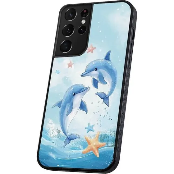 Samsung Galaxy S21 Ultra Cover - Dolphins