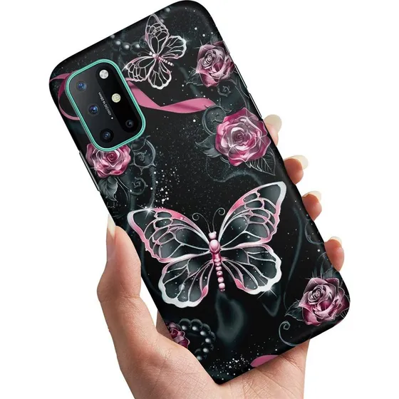 OnePlus 8T Mobilcover - Sommerfugle