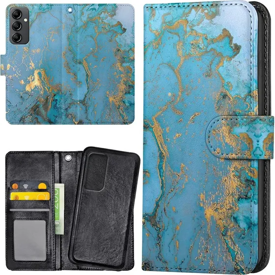 Samsung Galaxy A25 5G Cover med Marmor-design og Pung