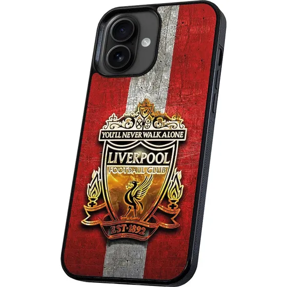 iPhone 16 Cover Liverpool - Sort