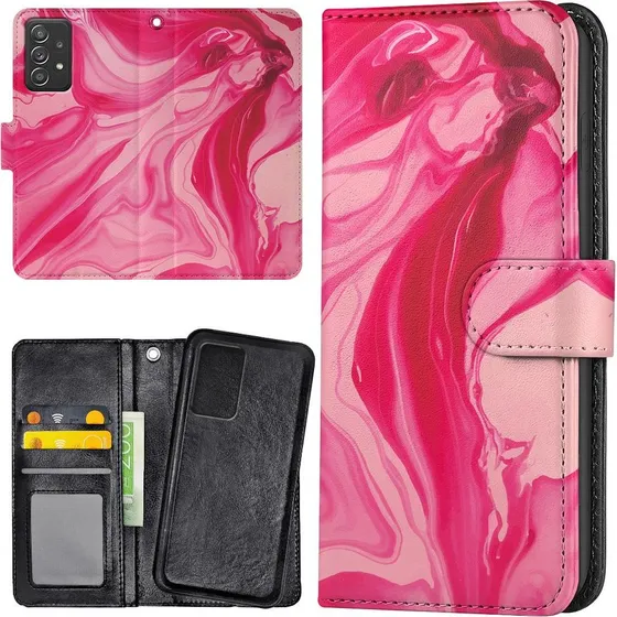 Samsung Galaxy A13 4G Mobilcover med Marmor-design og Pung