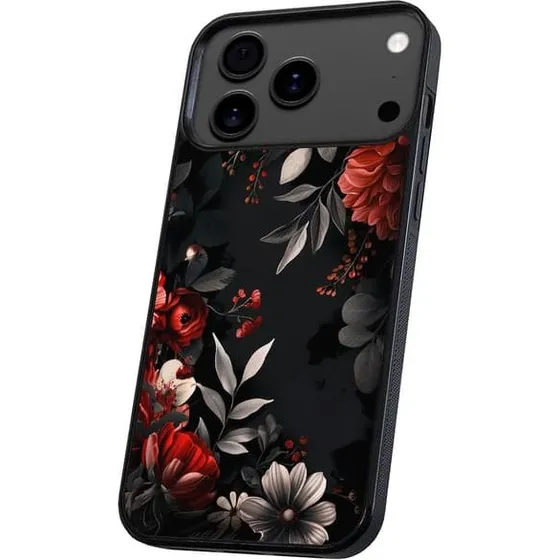 iPhone 17 / 18 Pro Max Cover Flowers - Sort