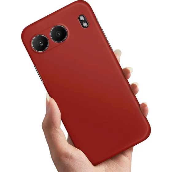 OnePlus Nord 4 Mobilcover - Mørkrød