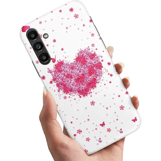 Samsung Galaxy A16 Cover - Blomsterhjerte