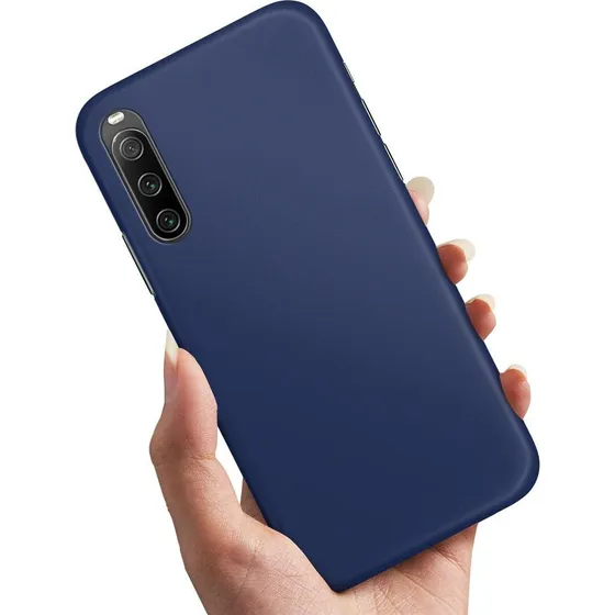 Sony Xperia 10 IV Mobilcover - Mørkblå