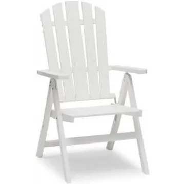 Hella Positionsstol i hvidt FSC-fyrretræ (fældbar)