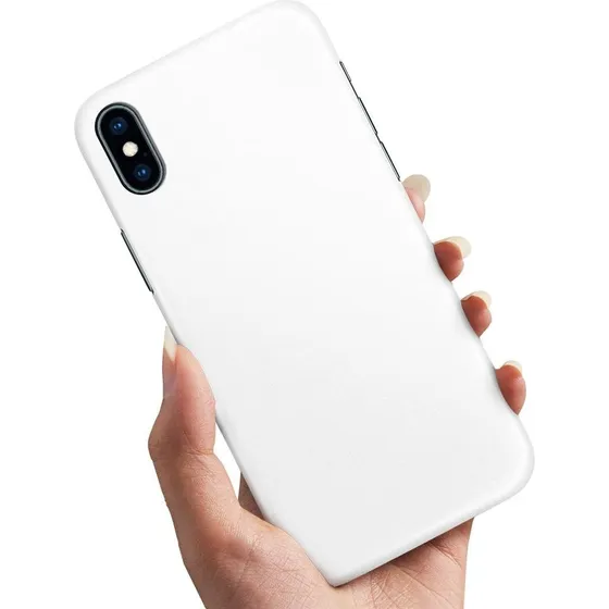 iPhone X / XS Mobilcover - Hvid