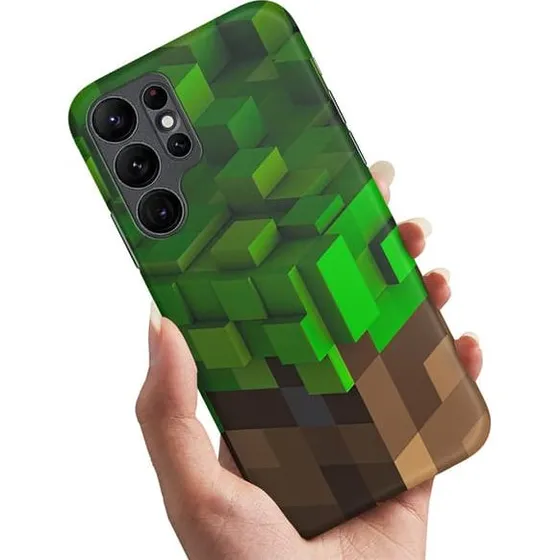 Minecraft Cover til Samsung Galaxy S24 Ultra