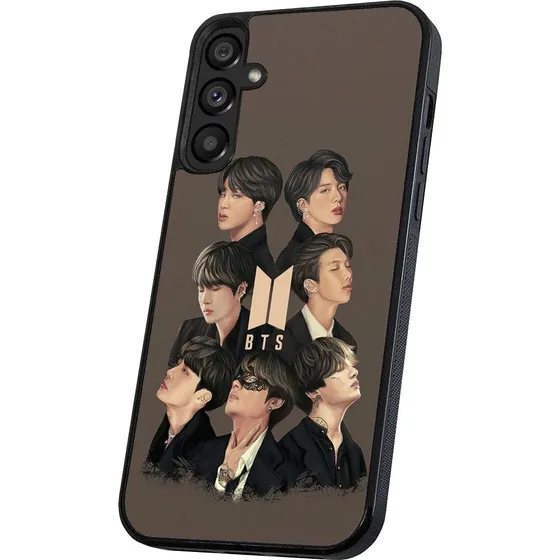 Samsung Galaxy S24 Cover BTS - Sort med rillede sider