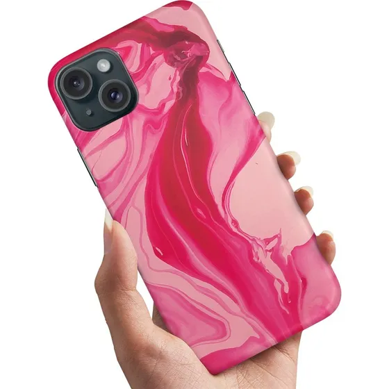 iPhone 15 Mobilcover - Marmor Design