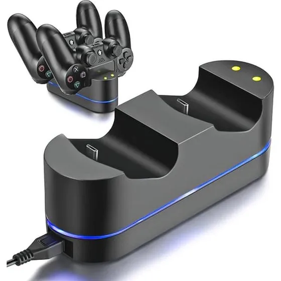 Laddstation til PlayStation 4 handkontroller - 2 porte