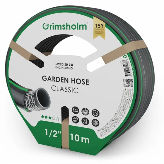 Grimsholm Classic Vandslange 1/2" 10 m