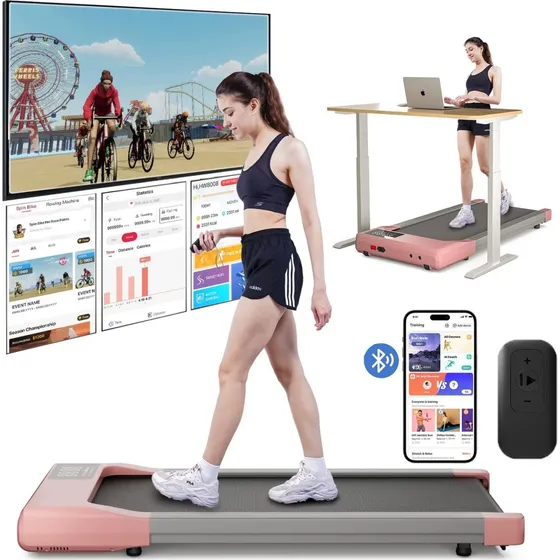 Treadmill Walking Pad – 2-i-1 løbe- og gåbånd