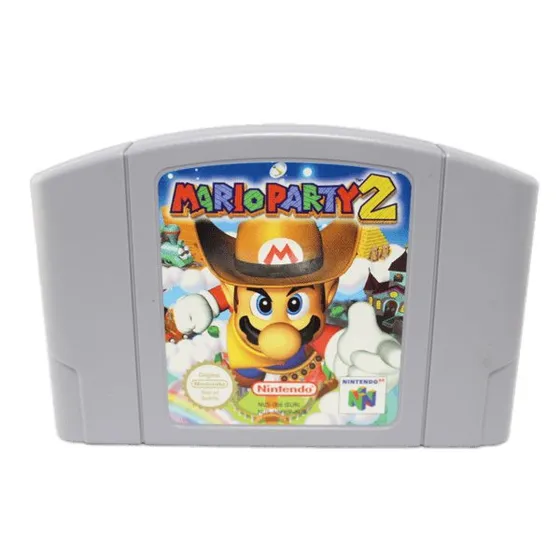 Nintendo Mario Party 2 - Nintendo 64 (PAL/EUR) - Brugt