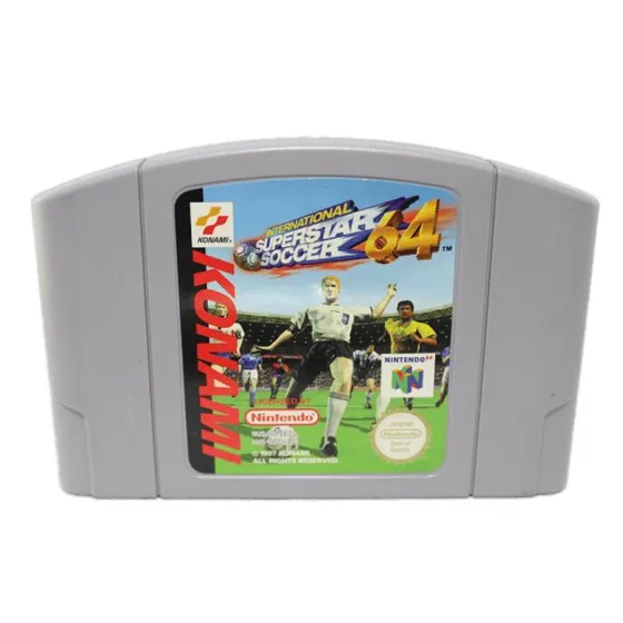 International Superstar Soccer 64 - Nintendo 64 (PAL/EUR)