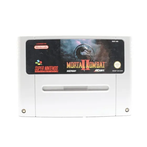 Mortal Kombat II til Super Nintendo (SNES) - PAL/EUR (Brugt)