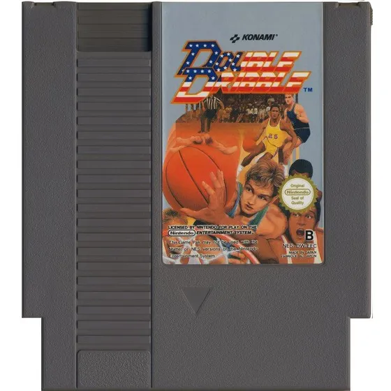 Nintendo Double Dribble - NES 8-bit - PAL (Brugt)