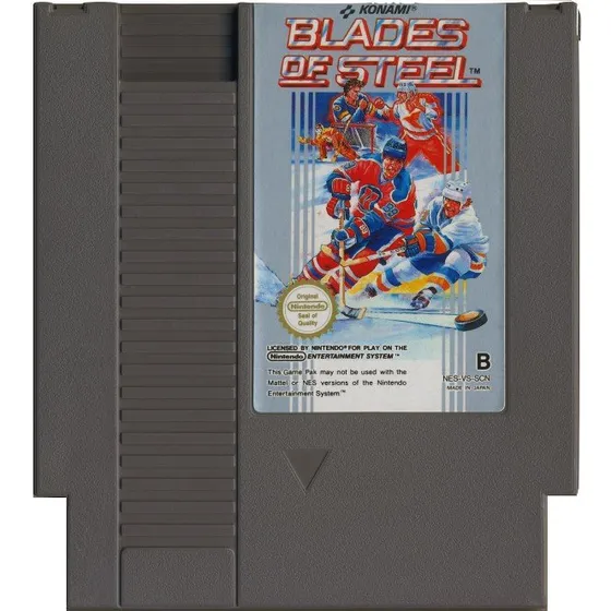 Konami Blades of Steel - Nintendo NES (PAL) - Brugt