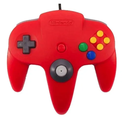 Nintendo 64 Controller - Rød - Original (Brugt)