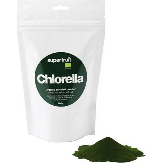 Superfruit Chlorella pulver Ø 200g
