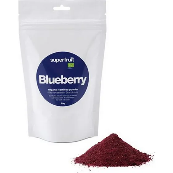 Superfruit Blåbær Pulver Ø 90g