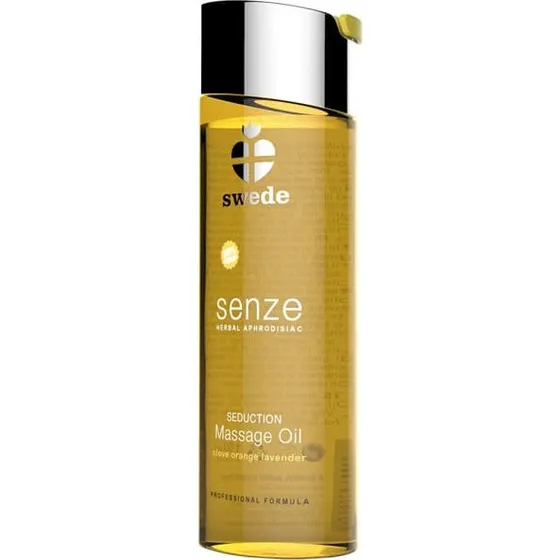 Senze Seduction Massageolie med nellike, orange og lavendel - 75ml