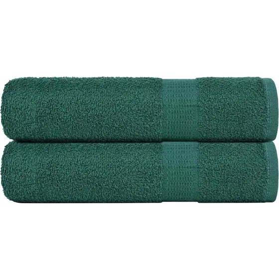 FROGN brusehåndklæder 2 stk. grøn 70x140 cm 360 gsm