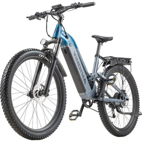 KIMDYMA K02 27,5'' Fuldaffjedret Elcykel - 1000W Peak & 20Ah
