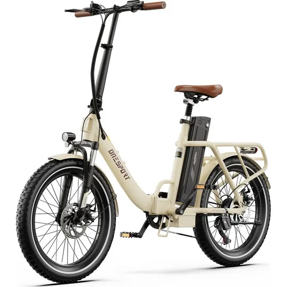OneSport OT16-2 20" Foldbar Elcykel - 250W & 48V 17Ah
