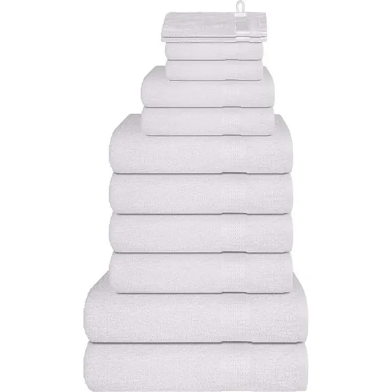 FROGN 12-pak badehåndklæder 360 gsm – hvid