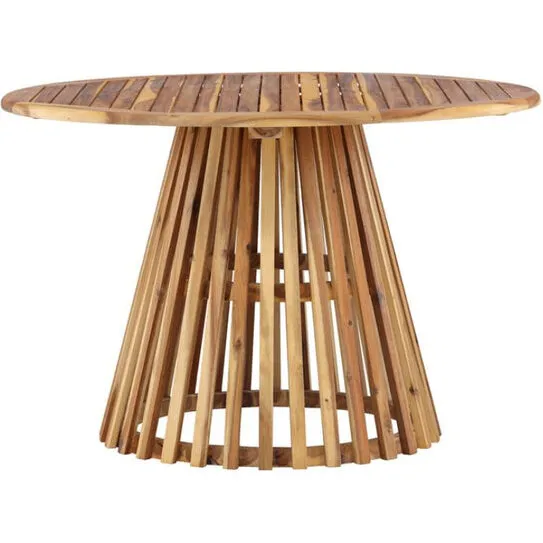 Venture Design Lumpur Havebord Ø120x75 cm – Natur