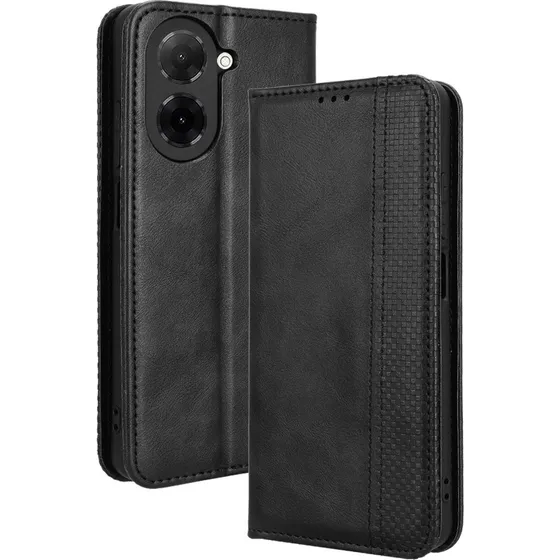 Xiaomi Redmi A5 4G Cover med Pung og Stand - Sort