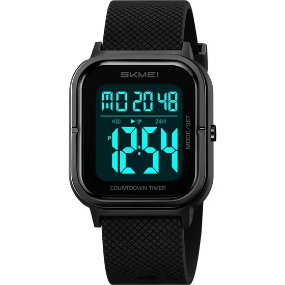 SKMEI 2316 Digitalt Armbåndsur - Sort med TPU-rem