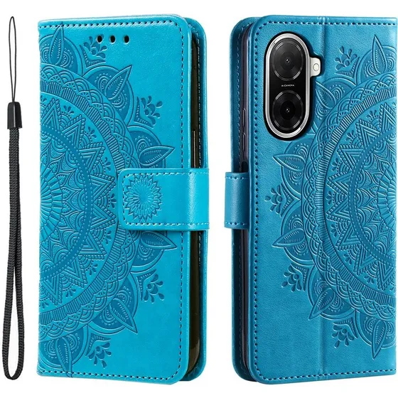 Xiaomi Redmi A5 4G / Poco C71 4G Totem Tegnebogsetui - Blå