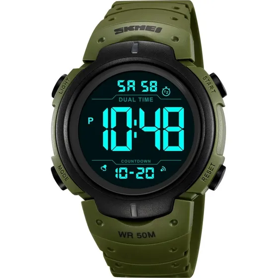 SKMEI 2304 Digitalt Armbåndsur - Army