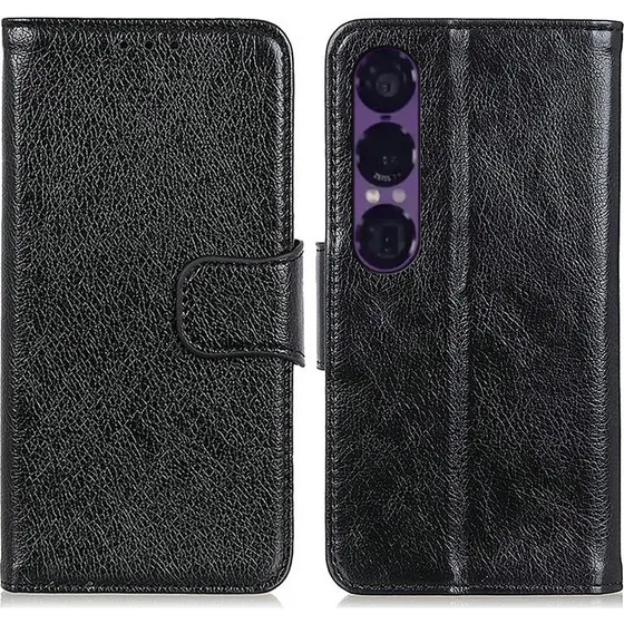 Sony Xperia 1 VII Wallet Case - Textured Split Leather
